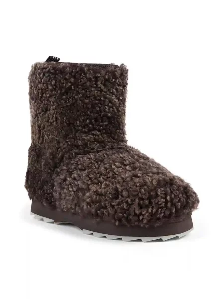 Шерстяные дутики Emu Australia Тедди коричневые