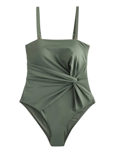 Next Costum de baie întreg kaki