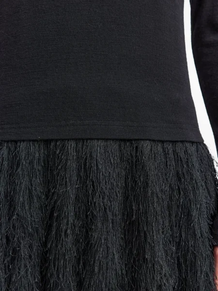 Rochie midi 16arlington până la genunchi de costum negru