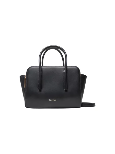 Geantă de mână Calvin Klein din piele negru