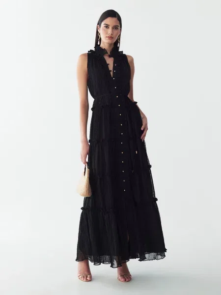 St MRLO Rochie Omaha' negru