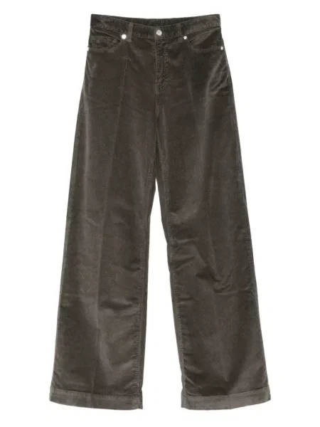 Pantaloni Nine In The Morning de catifea cord gri