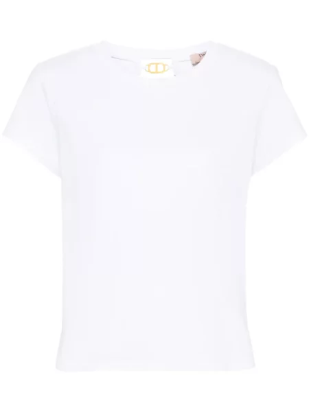 Tricou Twinset cu autograf alb