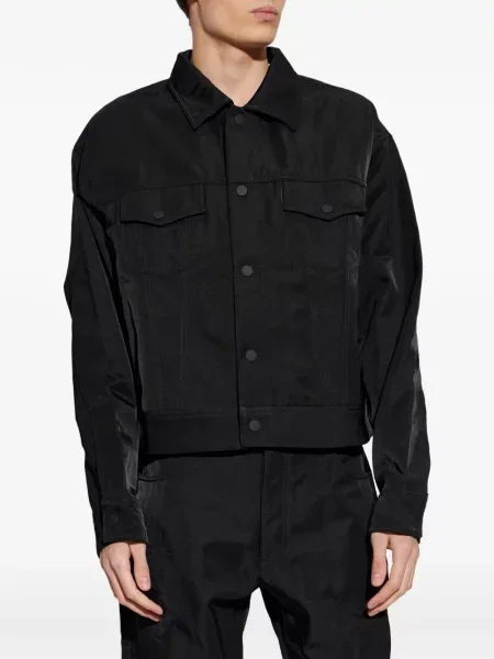 Яке тип риза Fear Of God Essentials с автограф черно
