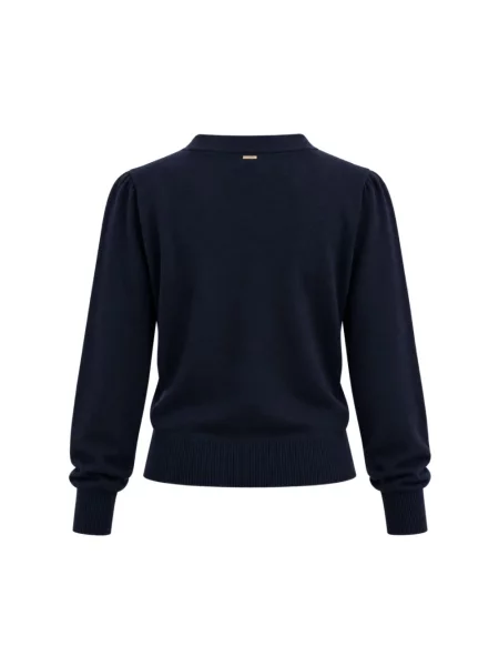 Krótki sweter Twinset niebieski