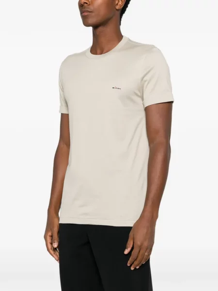 Tricou Kiton cu broderie