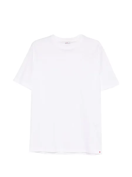 Tričko Kiton s kulatým výstřihem bílé