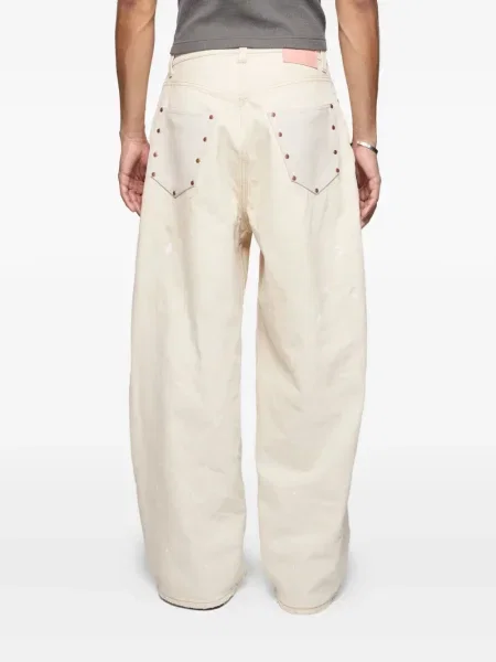 Blugi Acne Studios alb