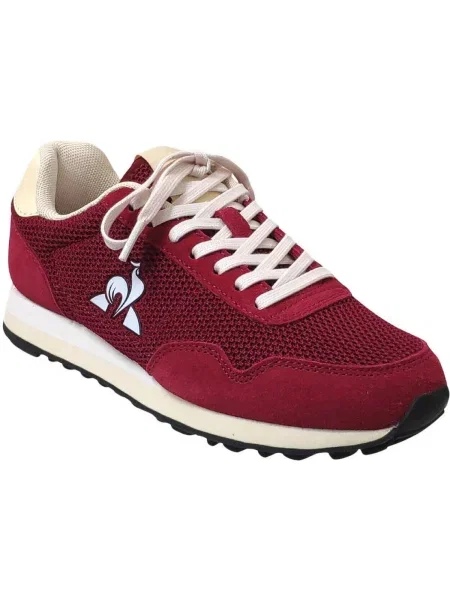 Tenisky Le Coq Sportif so sieťovinou červená