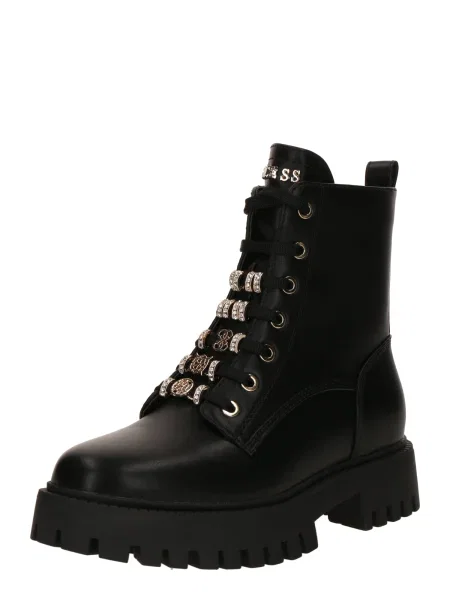 Pantofi Guess cu șireturi negru