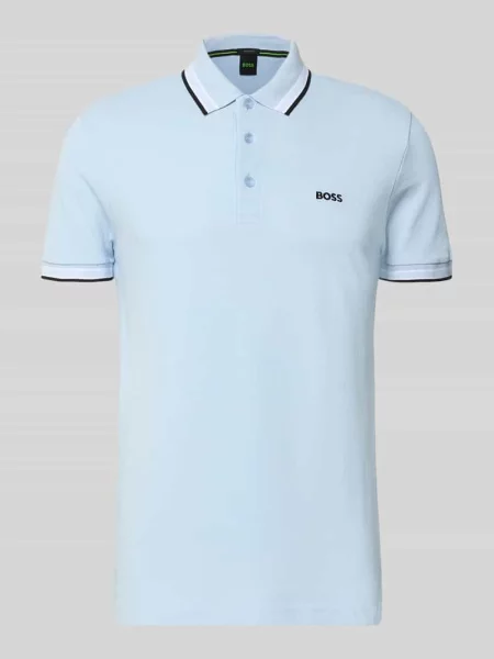 Koszulka polo o kroju regular fit z czystej bawełny model „PADDY” Boss Green