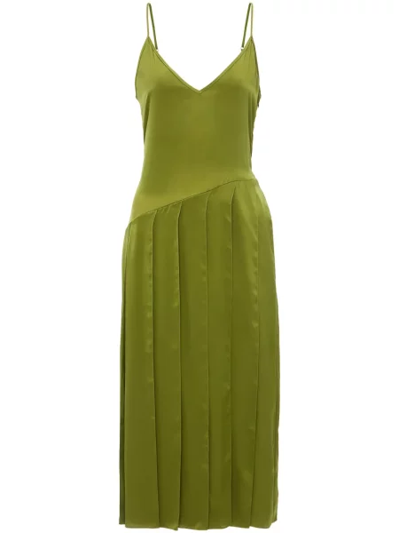 Rochie midi Jw Anderson până la genunchi de costum verde