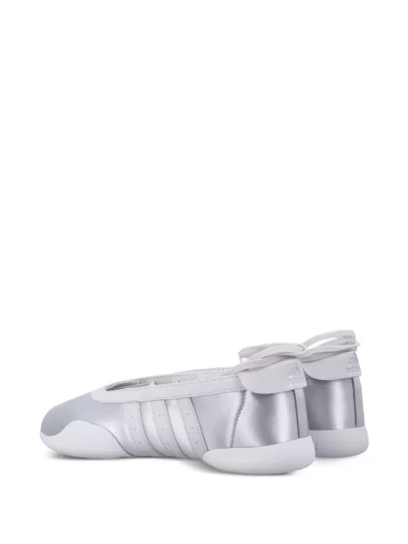 Бягане панталон Adidas с принт на райета розово