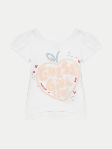 Guess Tricou alb