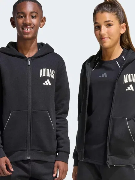 Adidas Dětská mikina černá