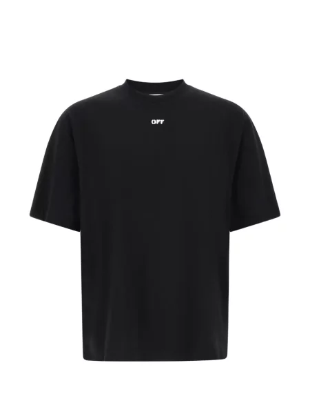 Tricou Off-white cu autograf alb