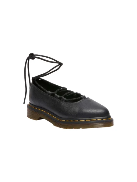 Balerinke Dr. Martens s čipko črna