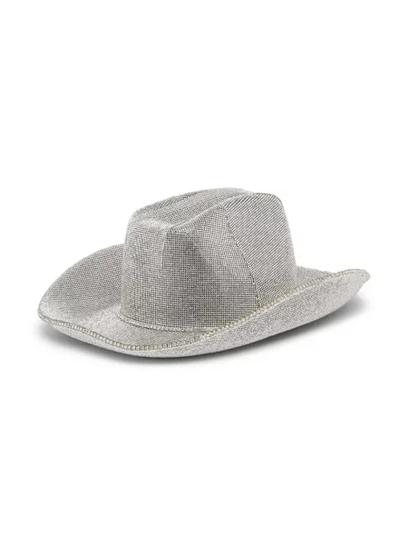 Křišťálový čepice Philipp Plein stříbrný