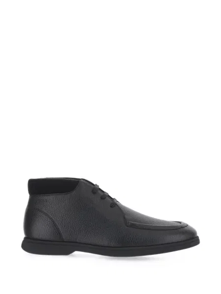 Botine Boss din piele negru