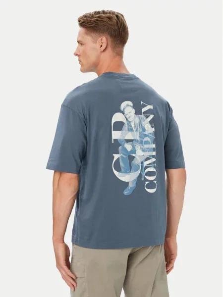 C.P. Company Majica Comfort Fit modra