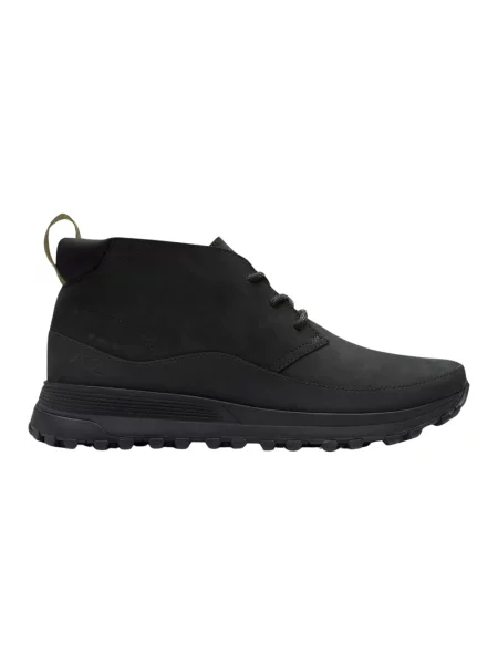 Botki Clarks trekkingowe na koturnie czarne