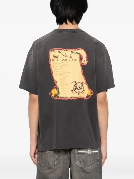 Tricou Saint Mxxxxxx cu imagine negru