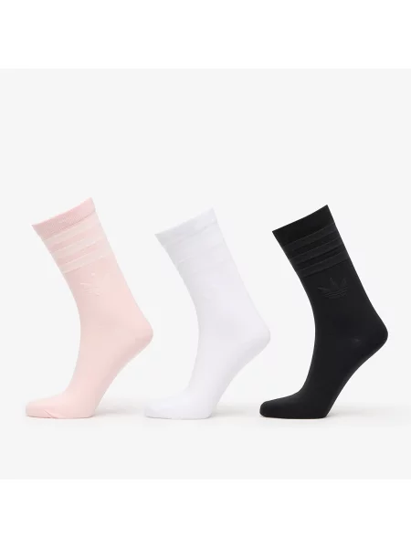 Чорапи adidas Originals 3 чифта черно бяло