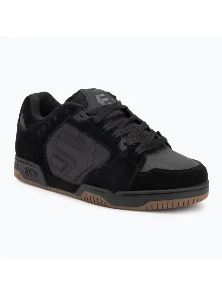 Etnies Faze black/black/gum pánske topánky čierna
