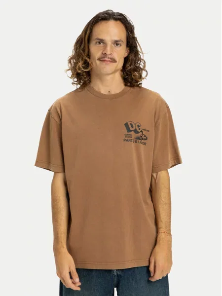 Футболка Dc Shoes коричневая