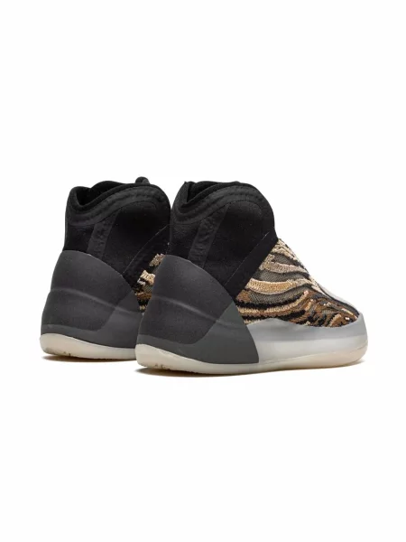 Sneakersy dziecięce Adidas Yeezy brązowe