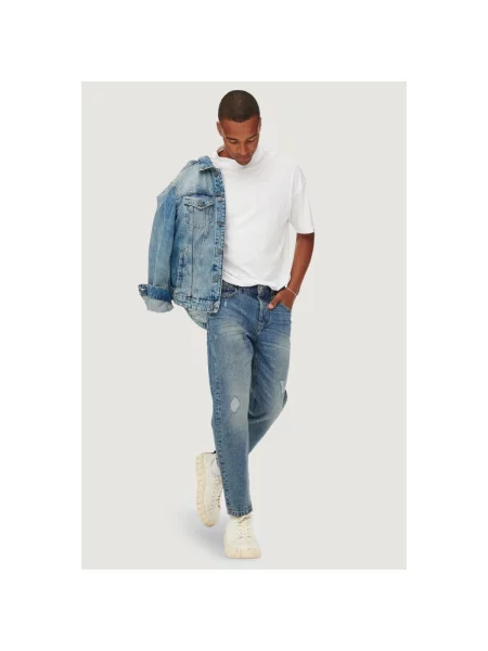 Decupat blugi Only & Sons albastru