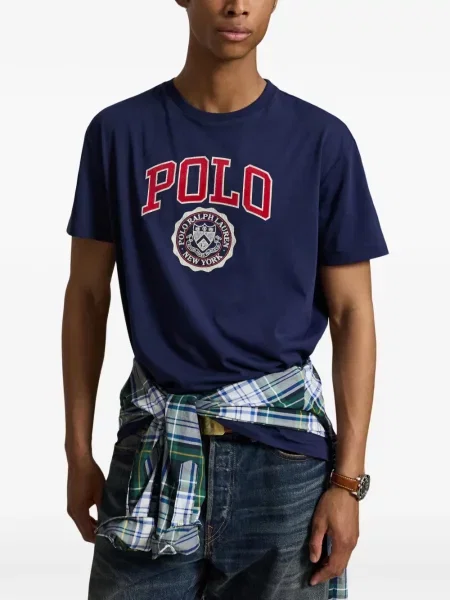 Τρέξιμο polo Polo Ralph Lauren υφαίνω διαγωνίως κλασικό πράσινο