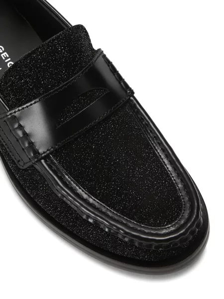 Pantofi loafer Kurt Geiger London din piele negru