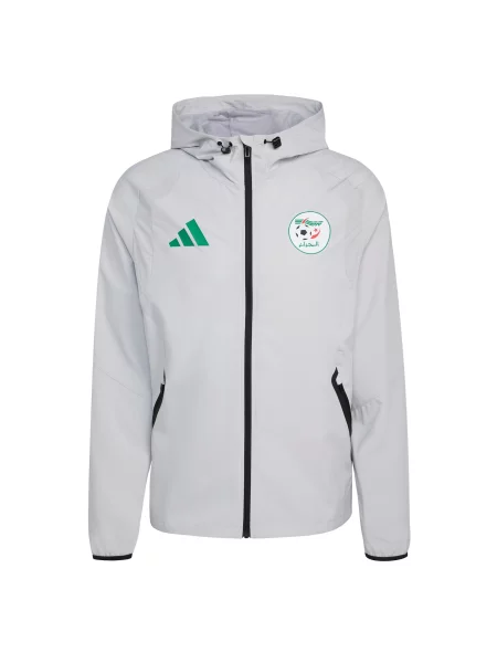 ADIDAS PERFORMANCE Sportovní bunda Algerien Tiro Tech / zelená šedá