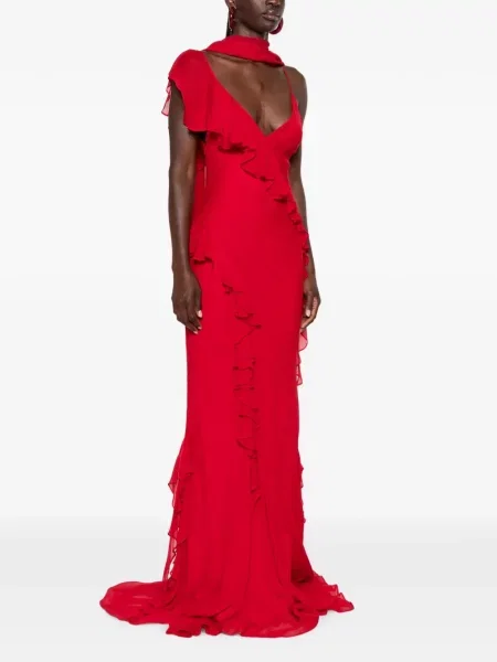 Rochie maxi De La Vali roșu