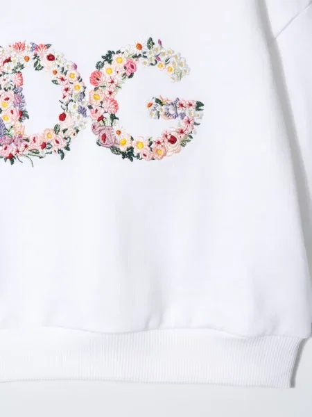 Bluza dziecięca Dolce And Gabbana biała