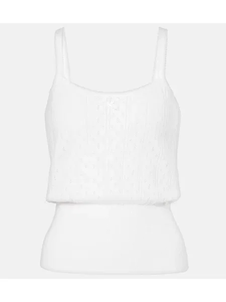 Maiou Jw Anderson din cașmir alb