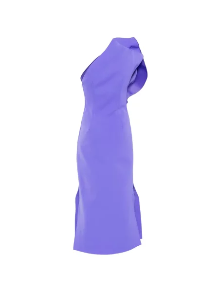 Rochie Acler cu un umăr gol violet