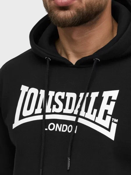 Худи Lonsdale черное