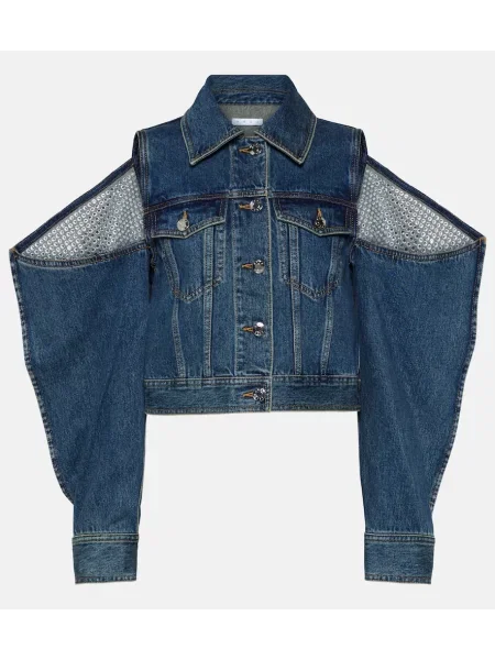 Kurtka jeansowa Area niebieska