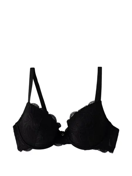Sutien Emporio Armani din dantelă negru