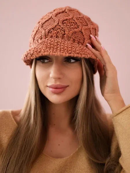 Șapcă Kesi din fleece roz