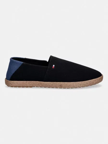 Espadrile Tommy Hilfiger Core črna
