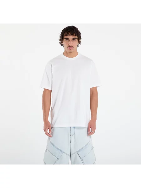 Короткая футболка Y-3 с коротким рукавом белая