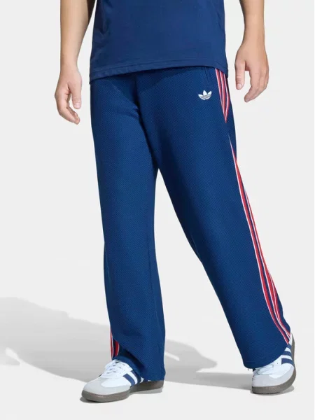 Adidas Pantaloni trening Firebird Double Knit Bleumarin