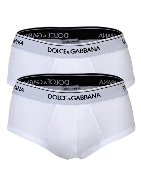 DOLCE & GABBANA Slipy bílá