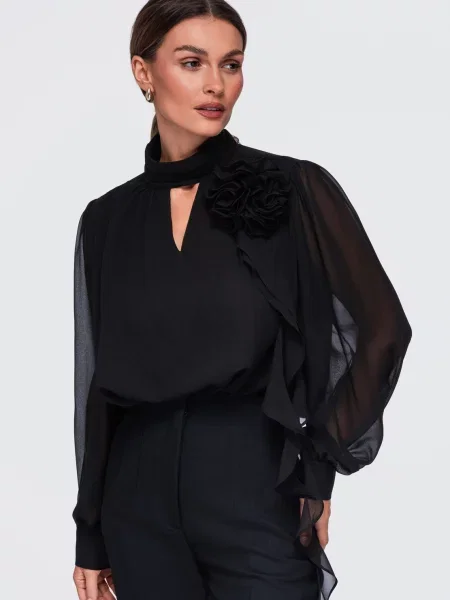 Bluza Ombre crna