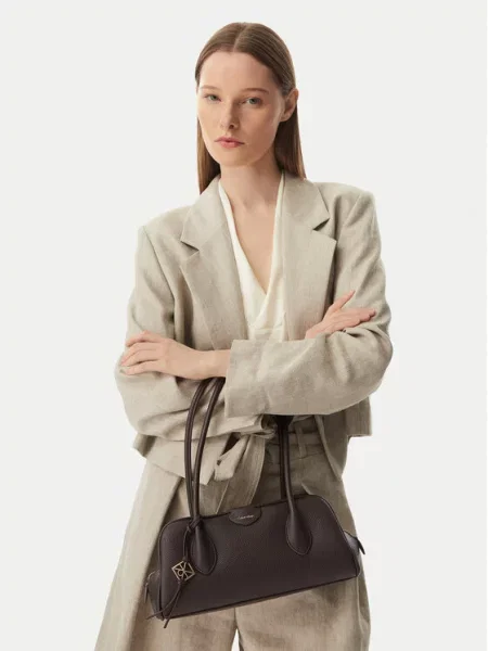 Calvin Klein Geantă de umăr amestecat maro