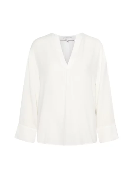 Koszula Envelope 1976 z dekoltem w serek beżowa