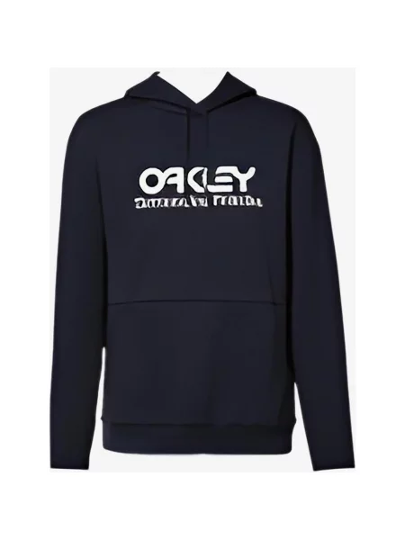 Bluza z kapturem Oakley Rider Long w kolorze opalizującej czerni S czarna